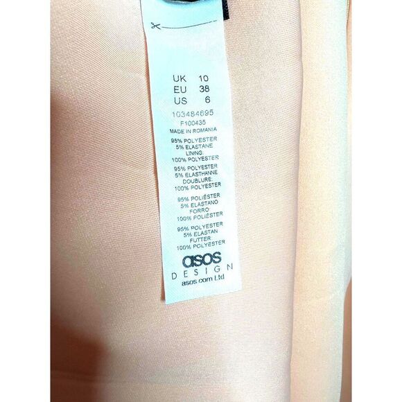 Women's elegant dress Barbie core bubble sleeve party midi light pink dress 6. - Picture 11 of 16